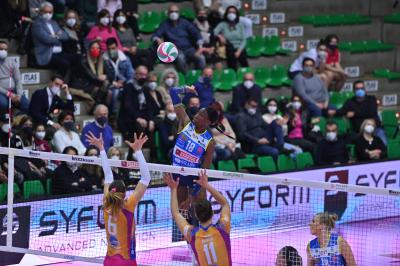 TREVISO 06022022 LEGAVOLLEY FEMMINILE CAMPIONATO PROSECCO DOC IMOCO - VERO VOLLEY MONZA