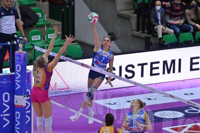 TREVISO 06022022 LEGAVOLLEY FEMMINILE CAMPIONATO PROSECCO DOC IMOCO - VERO VOLLEY MONZA