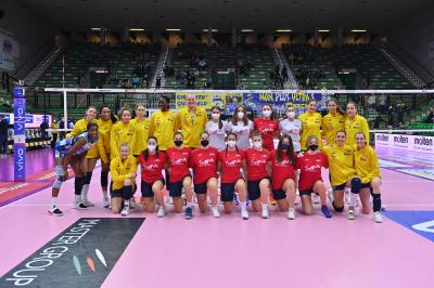 TREVISO 06022022 LEGAVOLLEY FEMMINILE CAMPIONATO PROSECCO DOC IMOCO - VERO VOLLEY MONZA