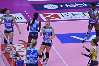 TREVISO 06022022 LEGAVOLLEY FEMMINILE CAMPIONATO PROSECCO DOC IMOCO - VERO VOLLEY MONZA