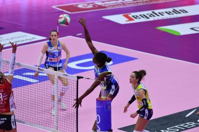 TREVISO 20022022 LEGAVOLLEY FEMMINILE CAMPIONATO PROSECCO DOC IMOCO - BOSCA SAN BERNARDO CUNEO