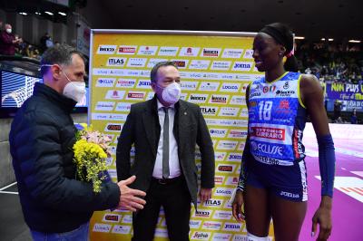 TREVISO 20022022 LEGAVOLLEY FEMMINILE CAMPIONATO PROSECCO DOC IMOCO - BOSCA SAN BERNARDO CUNEO