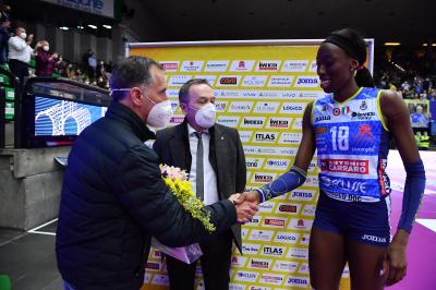 TREVISO 20022022 LEGAVOLLEY FEMMINILE CAMPIONATO PROSECCO DOC IMOCO - BOSCA SAN BERNARDO CUNEO