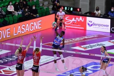 TREVISO 20022022 LEGAVOLLEY FEMMINILE CAMPIONATO PROSECCO DOC IMOCO - BOSCA SAN BERNARDO CUNEO