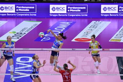 TREVISO 20022022 LEGAVOLLEY FEMMINILE CAMPIONATO PROSECCO DOC IMOCO - BOSCA SAN BERNARDO CUNEO