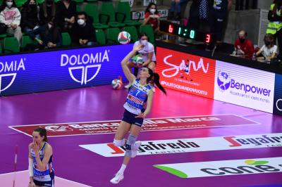TREVISO 20022022 LEGAVOLLEY FEMMINILE CAMPIONATO PROSECCO DOC IMOCO - BOSCA SAN BERNARDO CUNEO