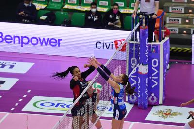 TREVISO 23032022 LEGAVOLLEY FEMMINILE CAMPIONATO PROSECCO DOC IMOCO - VOLLEY BERGAMO 1991