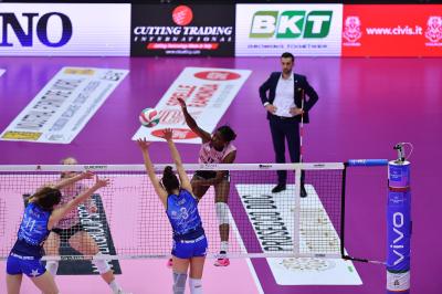 TREVISO 09042022 LEGAVOLLEY FEMMINILE PLAY OFF PROSECCO DOC IMOCO - IL BISONTE FIRENZE