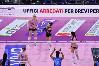 TREVISO 09042022 LEGAVOLLEY FEMMINILE PLAY OFF PROSECCO DOC IMOCO - IL BISONTE FIRENZE