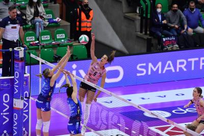 TREVISO 09042022 LEGAVOLLEY FEMMINILE PLAY OFF PROSECCO DOC IMOCO - IL BISONTE FIRENZE