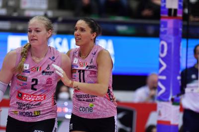 TREVISO 09042022 LEGAVOLLEY FEMMINILE PLAY OFF PROSECCO DOC IMOCO - IL BISONTE FIRENZE