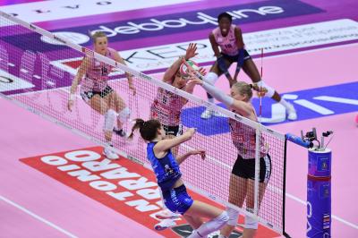 TREVISO 09042022 LEGAVOLLEY FEMMINILE PLAY OFF PROSECCO DOC IMOCO - IL BISONTE FIRENZE