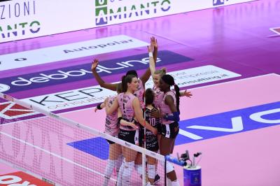 TREVISO 09042022 LEGAVOLLEY FEMMINILE PLAY OFF PROSECCO DOC IMOCO - IL BISONTE FIRENZE