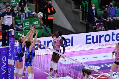 TREVISO 09042022 LEGAVOLLEY FEMMINILE PLAY OFF PROSECCO DOC IMOCO - IL BISONTE FIRENZE