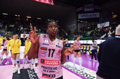 TREVISO 09042022 LEGAVOLLEY FEMMINILE PLAY OFF PROSECCO DOC IMOCO - IL BISONTE FIRENZE