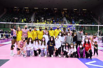 TREVISO 09042022 LEGAVOLLEY FEMMINILE PLAY OFF PROSECCO DOC IMOCO - IL BISONTE FIRENZE