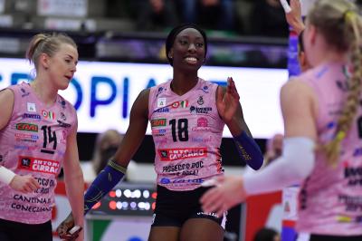 TREVISO 09042022 LEGAVOLLEY FEMMINILE PLAY OFF PROSECCO DOC IMOCO - IL BISONTE FIRENZE