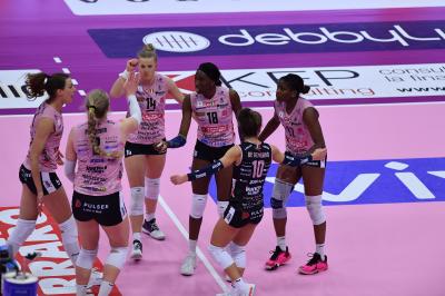 TREVISO 09042022 LEGAVOLLEY FEMMINILE PLAY OFF PROSECCO DOC IMOCO - IL BISONTE FIRENZE