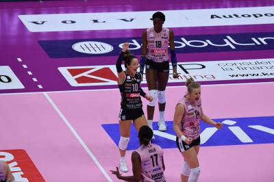 TREVISO 09042022 LEGAVOLLEY FEMMINILE PLAY OFF PROSECCO DOC IMOCO - IL BISONTE FIRENZE