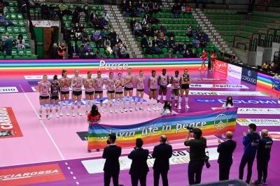 TREVISO 09042022 LEGAVOLLEY FEMMINILE PLAY OFF PROSECCO DOC IMOCO - IL BISONTE FIRENZE