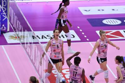TREVISO 09042022 LEGAVOLLEY FEMMINILE PLAY OFF PROSECCO DOC IMOCO - IL BISONTE FIRENZE