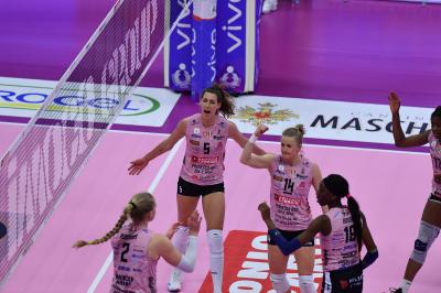 TREVISO 09042022 LEGAVOLLEY FEMMINILE PLAY OFF PROSECCO DOC IMOCO - IL BISONTE FIRENZE