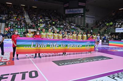 TREVISO 30042022 LEGAVOLLEY FEMMINILE PLAY OFF PROSECCO DOC IMOCO - VERO VOLLEY MONZA