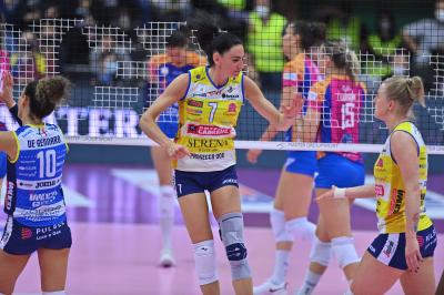 TREVISO 30042022 LEGAVOLLEY FEMMINILE PLAY OFF PROSECCO DOC IMOCO - VERO VOLLEY MONZA