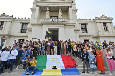 CONEGLIANO 23052022 LEGAVOLLEY FEMMINILE PROSECCO DIC IMOCO FESTA SCUDETTO PIAZZA CIMA CONEGLIANO
