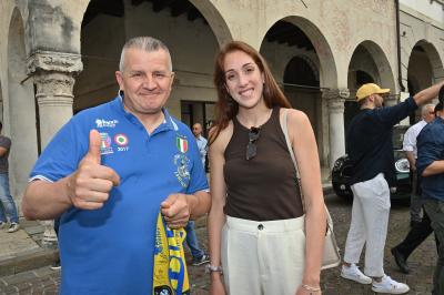 CONEGLIANO 23052022 LEGAVOLLEY FEMMINILE PROSECCO DIC IMOCO FESTA SCUDETTO PIAZZA CIMA CONEGLIANO