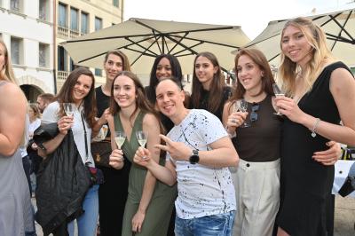 CONEGLIANO 23052022 LEGAVOLLEY FEMMINILE PROSECCO DIC IMOCO FESTA SCUDETTO PIAZZA CIMA CONEGLIANO