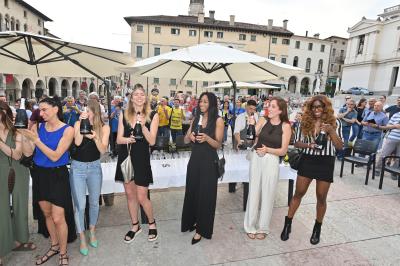 CONEGLIANO 23052022 LEGAVOLLEY FEMMINILE PROSECCO DIC IMOCO FESTA SCUDETTO PIAZZA CIMA CONEGLIANO