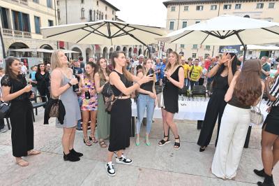 CONEGLIANO 23052022 LEGAVOLLEY FEMMINILE PROSECCO DIC IMOCO FESTA SCUDETTO PIAZZA CIMA CONEGLIANO