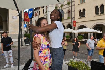 CONEGLIANO 23052022 LEGAVOLLEY FEMMINILE PROSECCO DIC IMOCO FESTA SCUDETTO PIAZZA CIMA CONEGLIANO