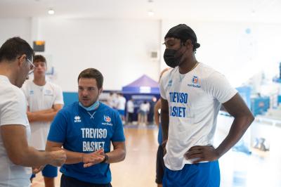 TREVISO 22082022 LBA PRECAMPIONATO NUTRIBULLET TREVISO BASKET - PRIMO RADUNO SQUADRA