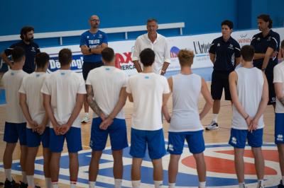 TREVISO 22082022 LBA PRECAMPIONATO NUTRIBULLET TREVISO BASKET - PRIMO RADUNO SQUADRA