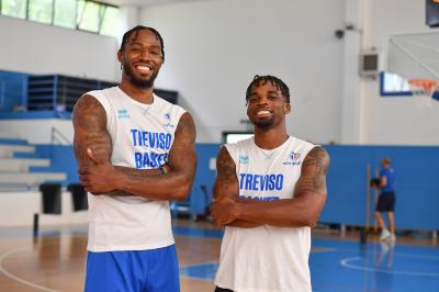 TREVISO 25082022 LBA PRECAMPIONATO NUTRIBULLET TREVISO BASKET - PRESENTAZIONE DEREK COOKE