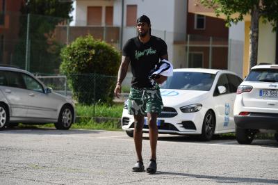 TREVISO 25082022 LBA PRECAMPIONATO NUTRIBULLET TREVISO BASKET - PRESENTAZIONE DEREK COOKE