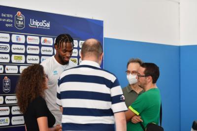 TREVISO 25082022 LBA PRECAMPIONATO NUTRIBULLET TREVISO BASKET - PRESENTAZIONE DEREK COOKE