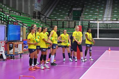 TREVISO 30082022 LEGAVOLLEY FEMMINILE PROSECCO DOC IMOCO - PRIMO ALLENAMENTO