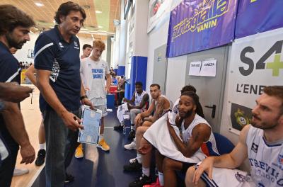 TREVISO 09092022 LBA PRECAMPIONATO NUTRIBULLET TREVISO BASKET - AQUILA TRENTO