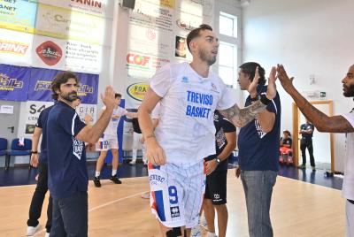 TREVISO 09092022 LBA PRECAMPIONATO NUTRIBULLET TREVISO BASKET - AQUILA TRENTO