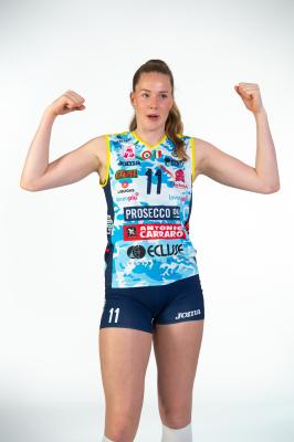 TREVISO 21 10 2022 LEGAVOLLEY CAMPIONATO 2022-2023  SHOOTING MAGLIA