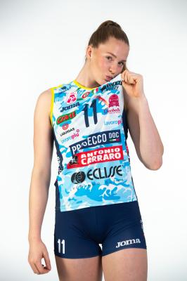 TREVISO 21 10 2022 LEGAVOLLEY CAMPIONATO 2022-2023  SHOOTING MAGLIA