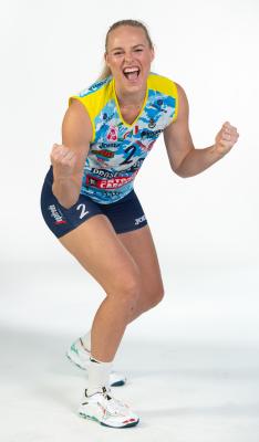 TREVISO 21 10 2022 LEGAVOLLEY CAMPIONATO 2022-2023  SHOOTING MAGLIA