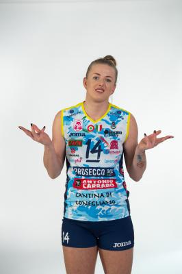 TREVISO 21 10 2022 LEGAVOLLEY CAMPIONATO 2022-2023  SHOOTING MAGLIA