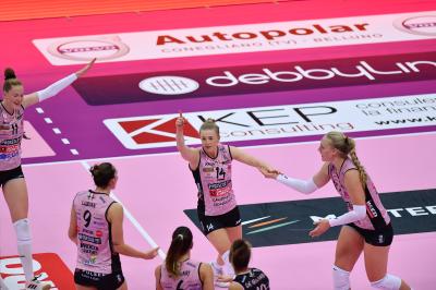 TREVISO 23102022 LEGAVOLLEY FEMMINILE PROSECCO DOC IMOCO . VOLLEY BERGAMO