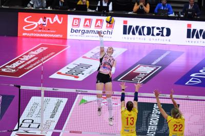 TREVISO 23102022 LEGAVOLLEY FEMMINILE PROSECCO DOC IMOCO . VOLLEY BERGAMO