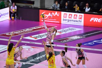 TREVISO 23102022 LEGAVOLLEY FEMMINILE PROSECCO DOC IMOCO . VOLLEY BERGAMO