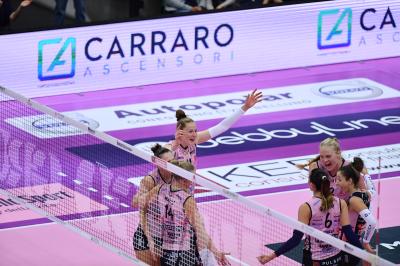 TREVISO 23102022 LEGAVOLLEY FEMMINILE PROSECCO DOC IMOCO . VOLLEY BERGAMO
